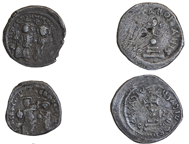 Різні монети Візантії