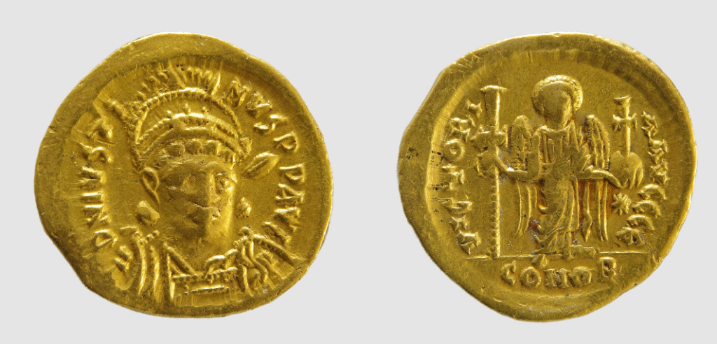 Золота монета Візантії