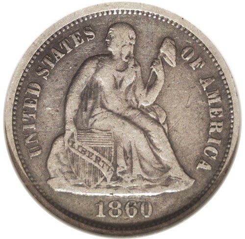 1860-O: Рідкісна монета, яка варта уваги колекціонерів