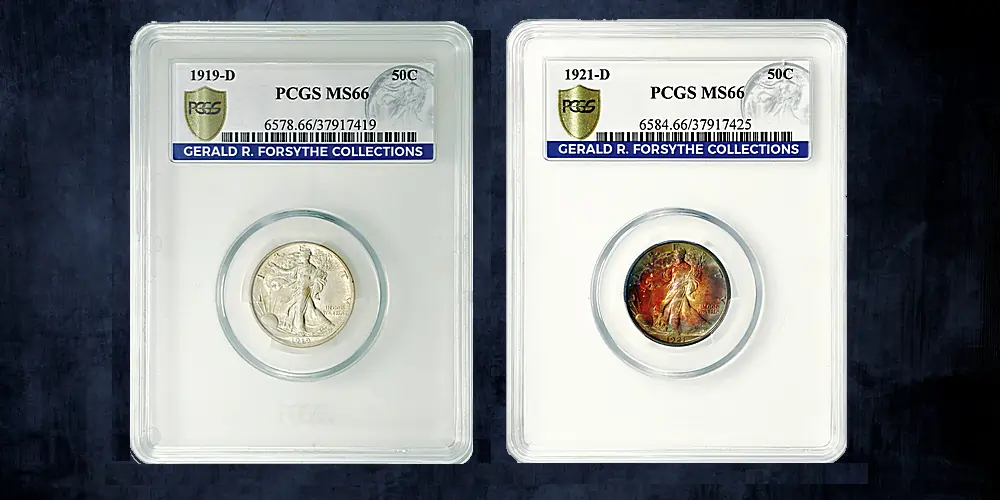 Експозиція PCGS: Рідкісна колекція Walking Liberty на показ у Бостоні