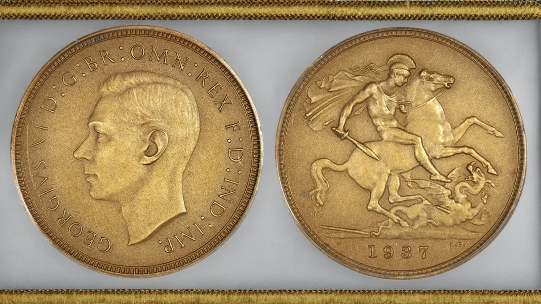 Надзвичайна рідкість: Історія матових пробних суверенів 1937 року
