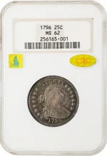 Золотий CAC 1796 чверть: рідкісна монета з величезною цінністю